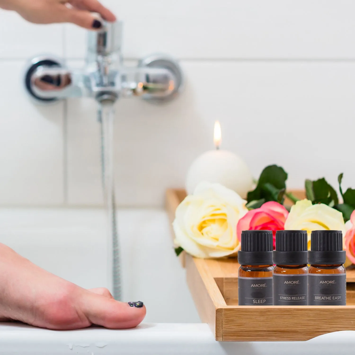 6-Pack: Well-Being Yoga Aromatherapy Essential Oil Gift Set