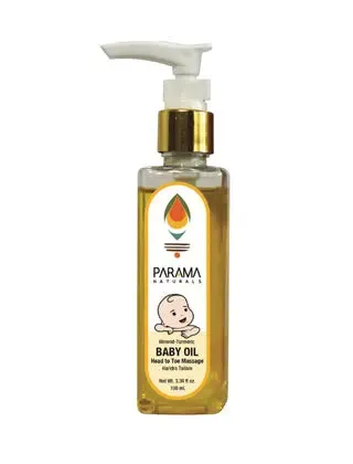 Almond-Turmeric BABY OIL Head to Toe Massage