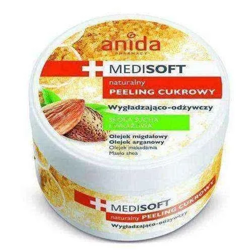 ANIDA Medisoft natural smoothing-nourishing sugar scrub 300ml