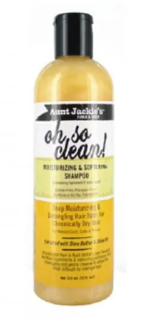 Aunt Jackie's Oh So Clean! Moisturizing & Softening Shampoo 12oz