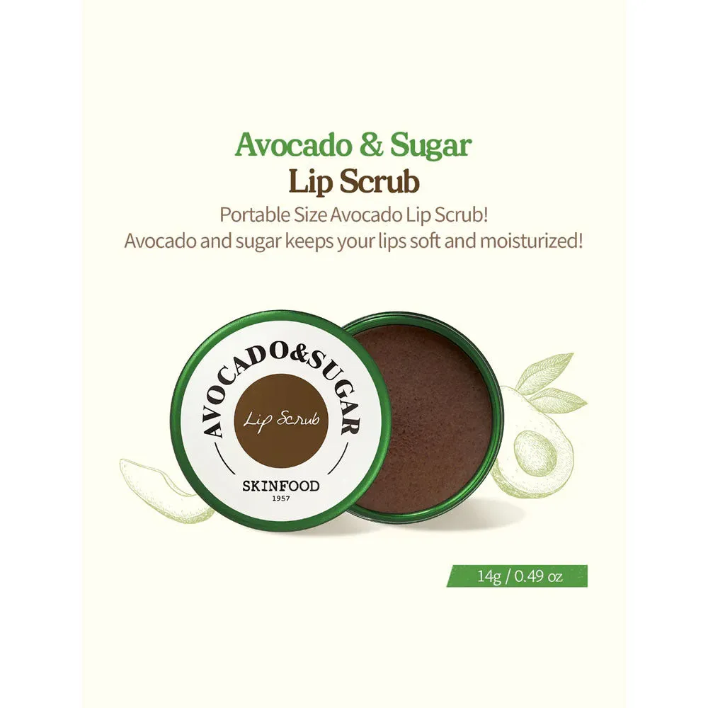 Avocado & Sugar Lip Scrub