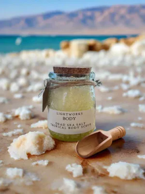 Body Scrub - Tropical 7 oz Organic Non GMO