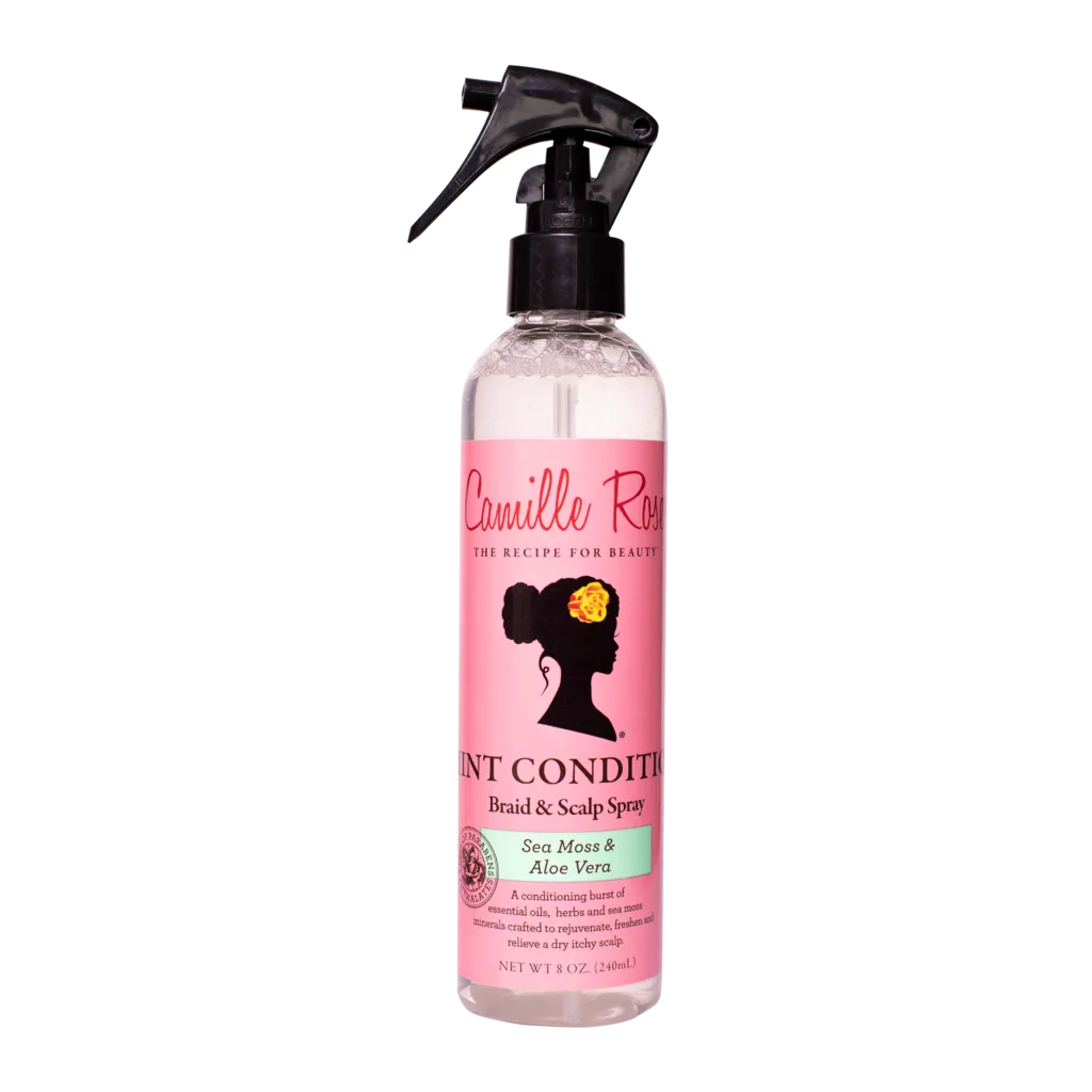 Camille Rose Mint Conditioner Braid 7 Scalp Spray 12oz