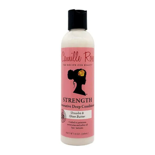 Camille Rose Strength Restorative Deep Conditioner 8oz