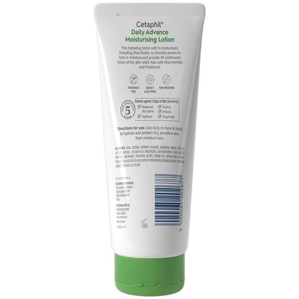Cetaphil Daily Advance Moisturising Lotion 236ml