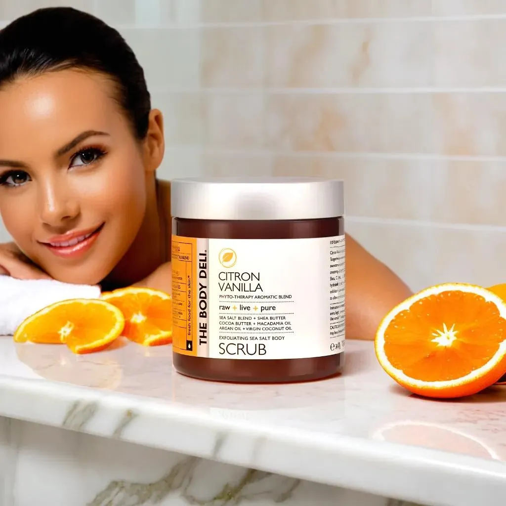 Citron Vanilla Body Scrub