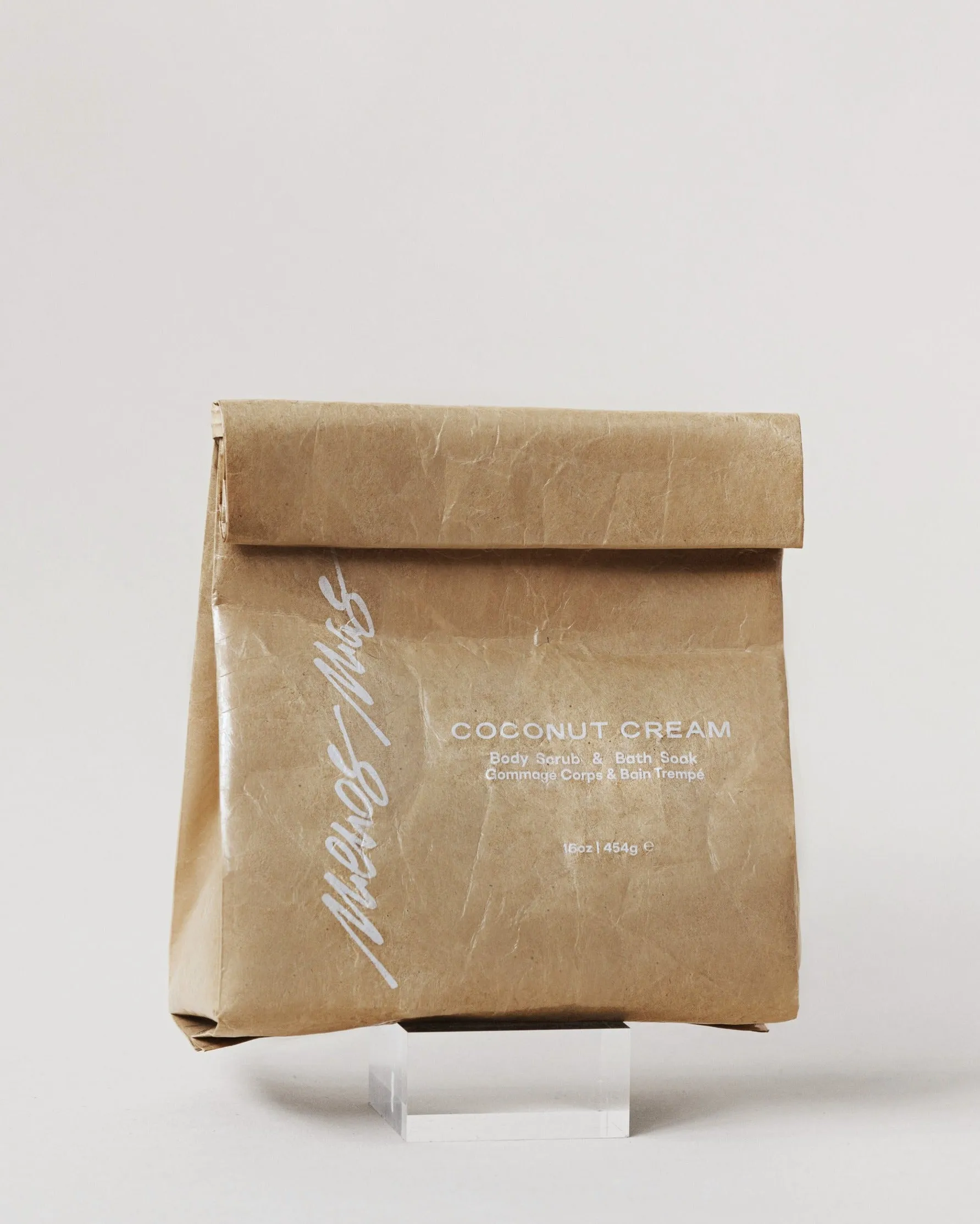 Coconut Cream Body Scrub & Bath Soak