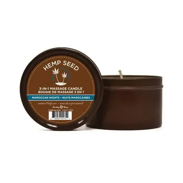 Earthly Body Suntouched Hemp Candle - 6 Oz