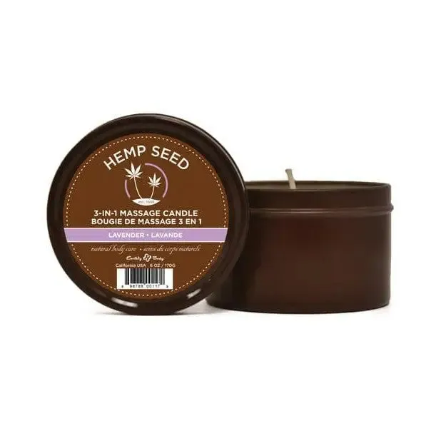 Earthly Body Suntouched Hemp Candle - 6 Oz