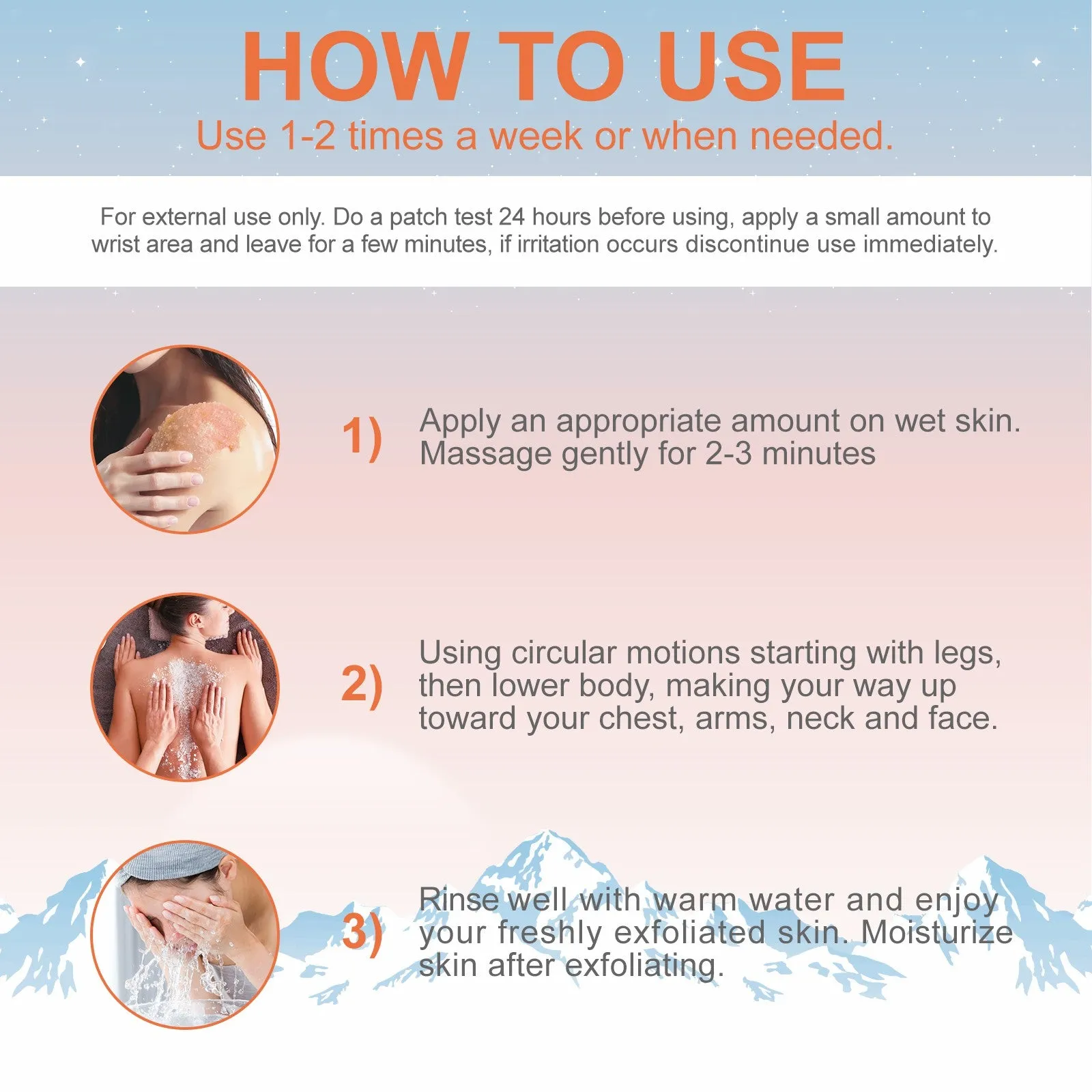 Elaimei Himalayan Salt Body Scrub Infused with Lychee Oil