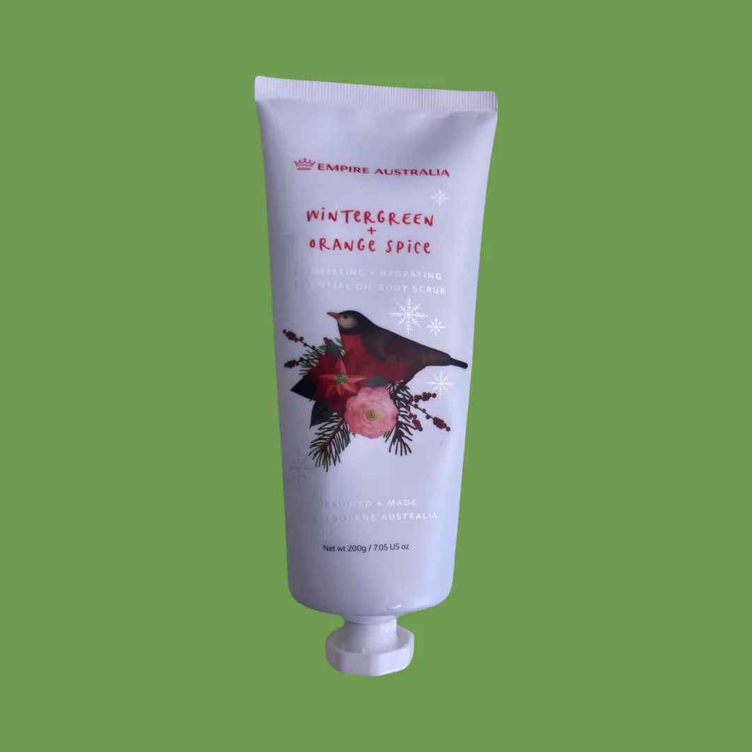 Empire Wintergreen and Orange Spice Body Scrub