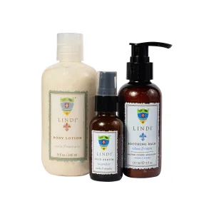 Essential Chemo Skincare Collection: Body Lotion   Face Serum   Soothing Balm