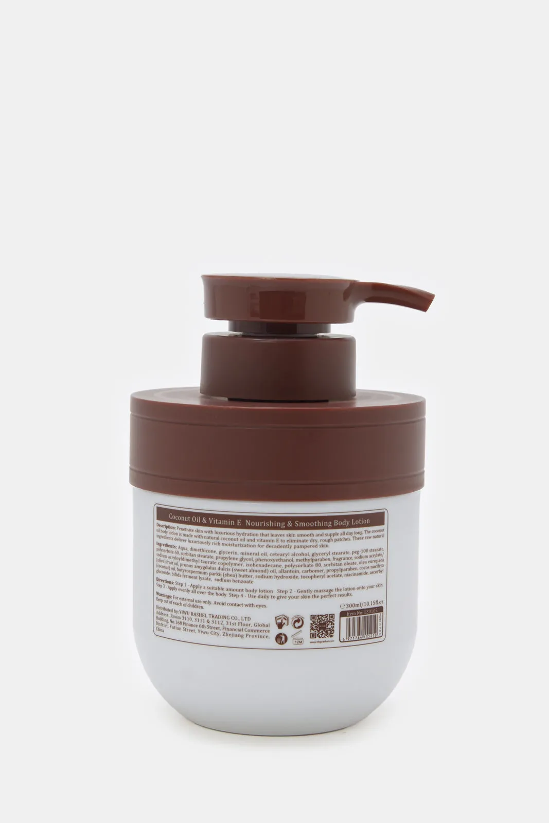 Estelin Coconut Oil & Vitamin E Nourishing & Smoothing Body Lotion (300ml)