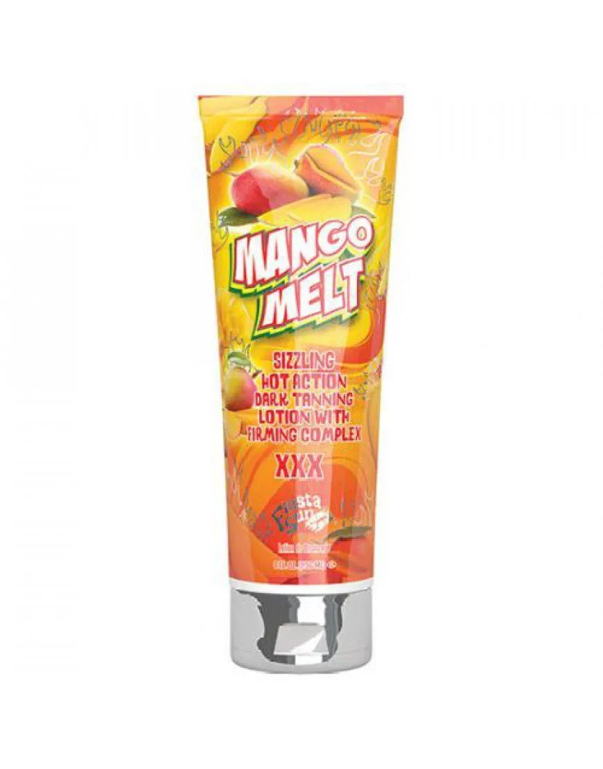 Fiesta Sun Mango Melt Hot Action Dark Tanning Lotion Skin Firming Complex 236ml