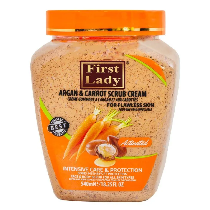 First Lady - Clarifying Exfoliating Scrub Cream for Face & Body - 540ml