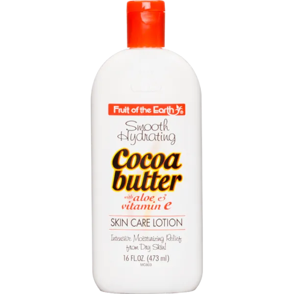 Fruit Of The Earth - Cocoa Butter with Aloe Vera and Vitamin E Skin Care Lotion