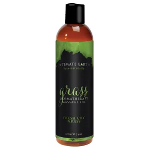 Grass | Massage Oil 120mL | Intimate Earth