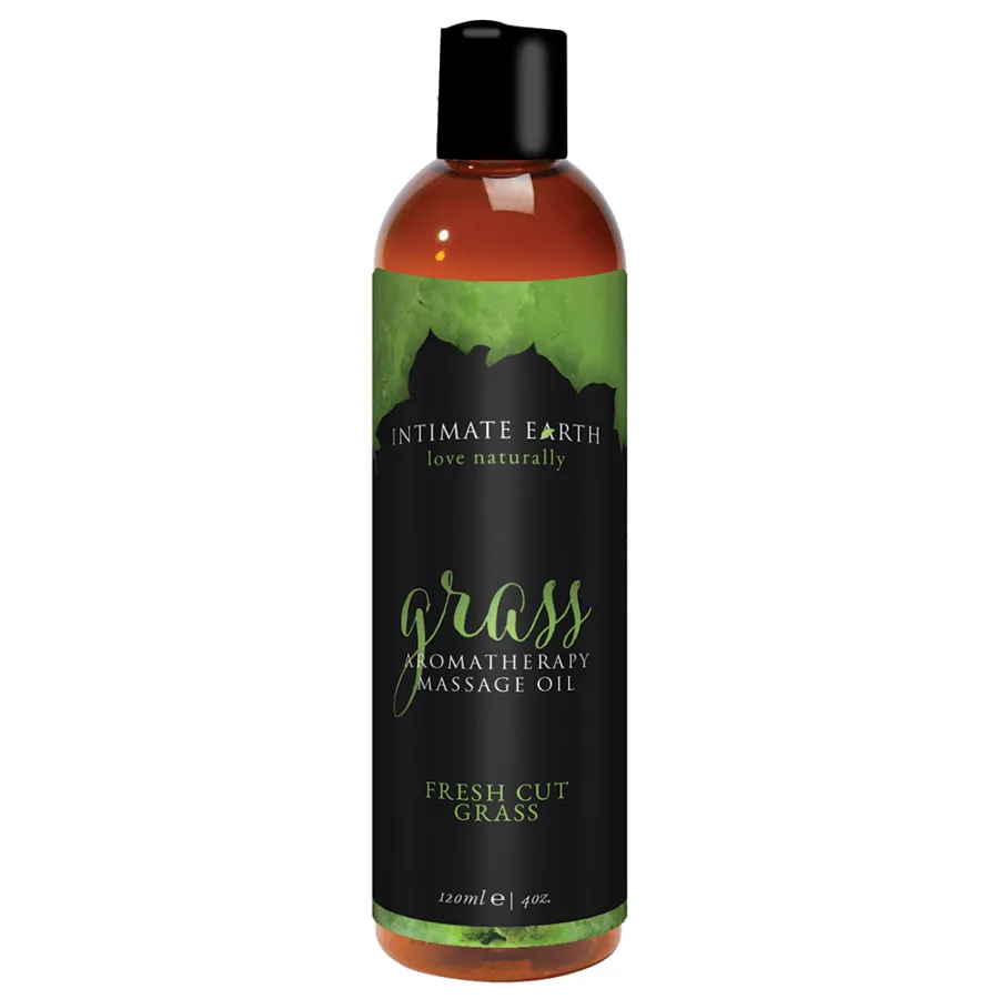 Grass | Massage Oil 120mL | Intimate Earth