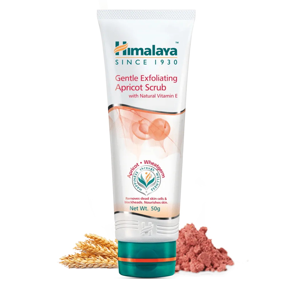 HIMALAYA GENTLE EXFOLIATING APRICOT FACE SCRUB