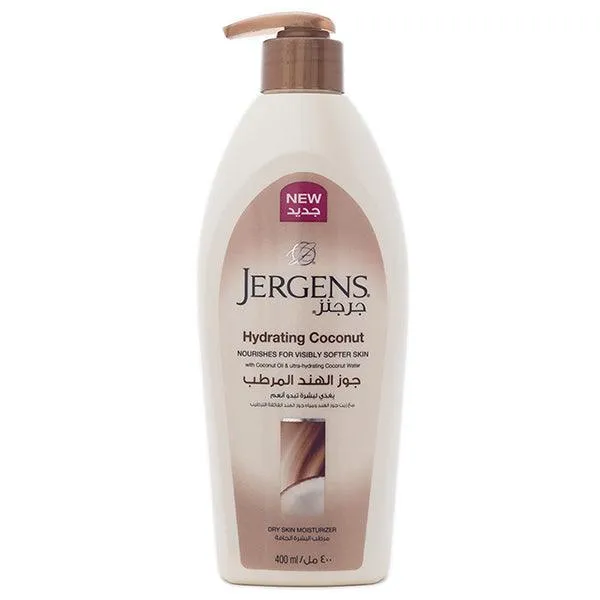 JERGENS HYDRATING COCONUT DRY SKIN B/L 400ML