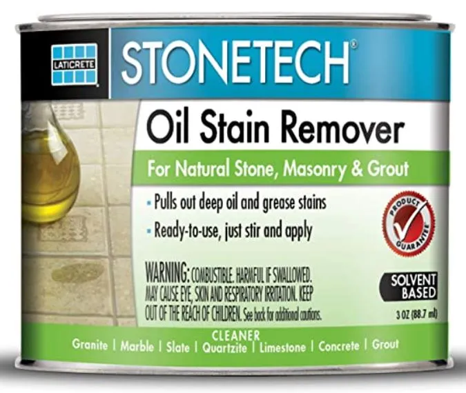 Laticrete Oil Stain Remover Dupont StoneTech - 3oz