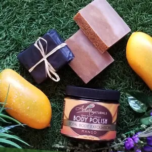Luxurious Body Polish Scrub   3 Soaps Set