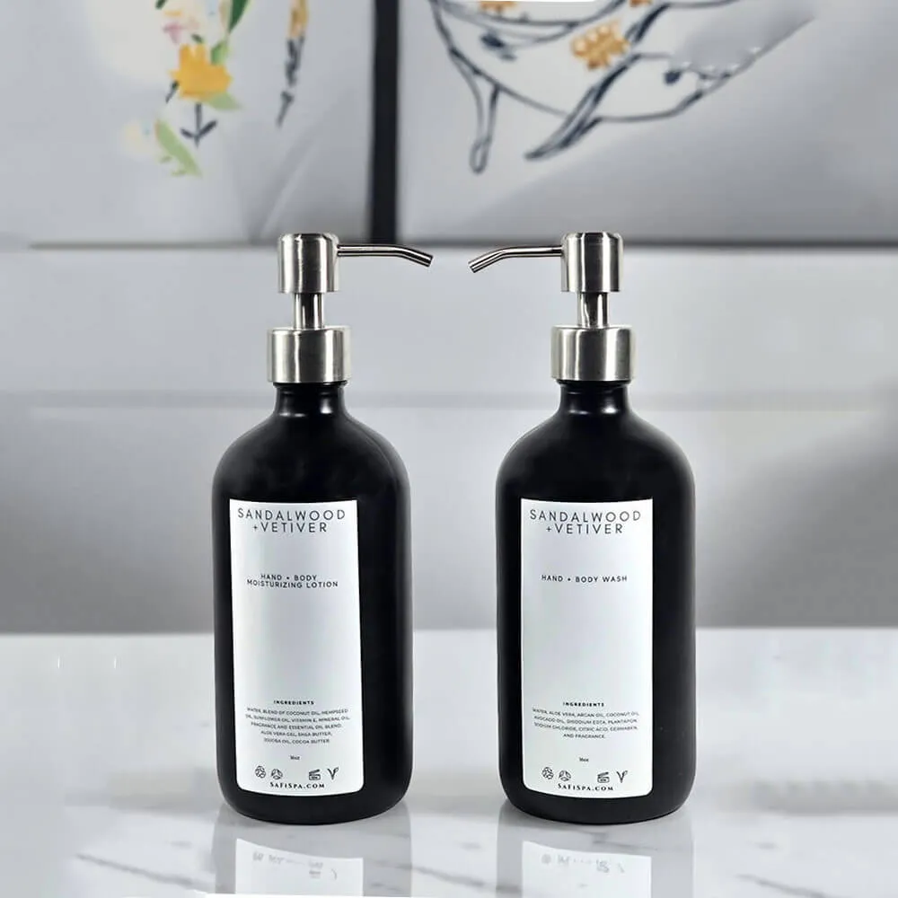 Luxurious Sandalwood Vetiver Lotion | Safispa: Natural Soft Skin