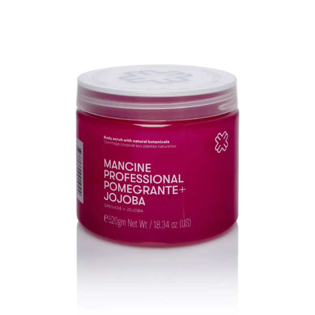 Mancine Hot Salt Scrub Pomegranate & Jojoba 520g