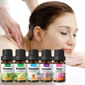 Massage Essential Oil Sadoer Moisturizing Skin Rejuvenation Lock Water Rose Essential Oil