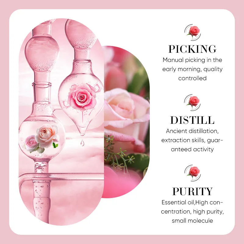 Massage Essential Oil Sadoer Moisturizing Skin Rejuvenation Lock Water Rose Essential Oil