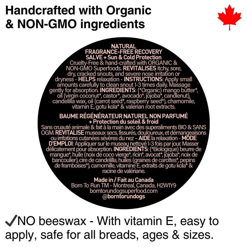 Nose Hydrating Recovery Balm   Sunscreen Organic 60g (2oz)