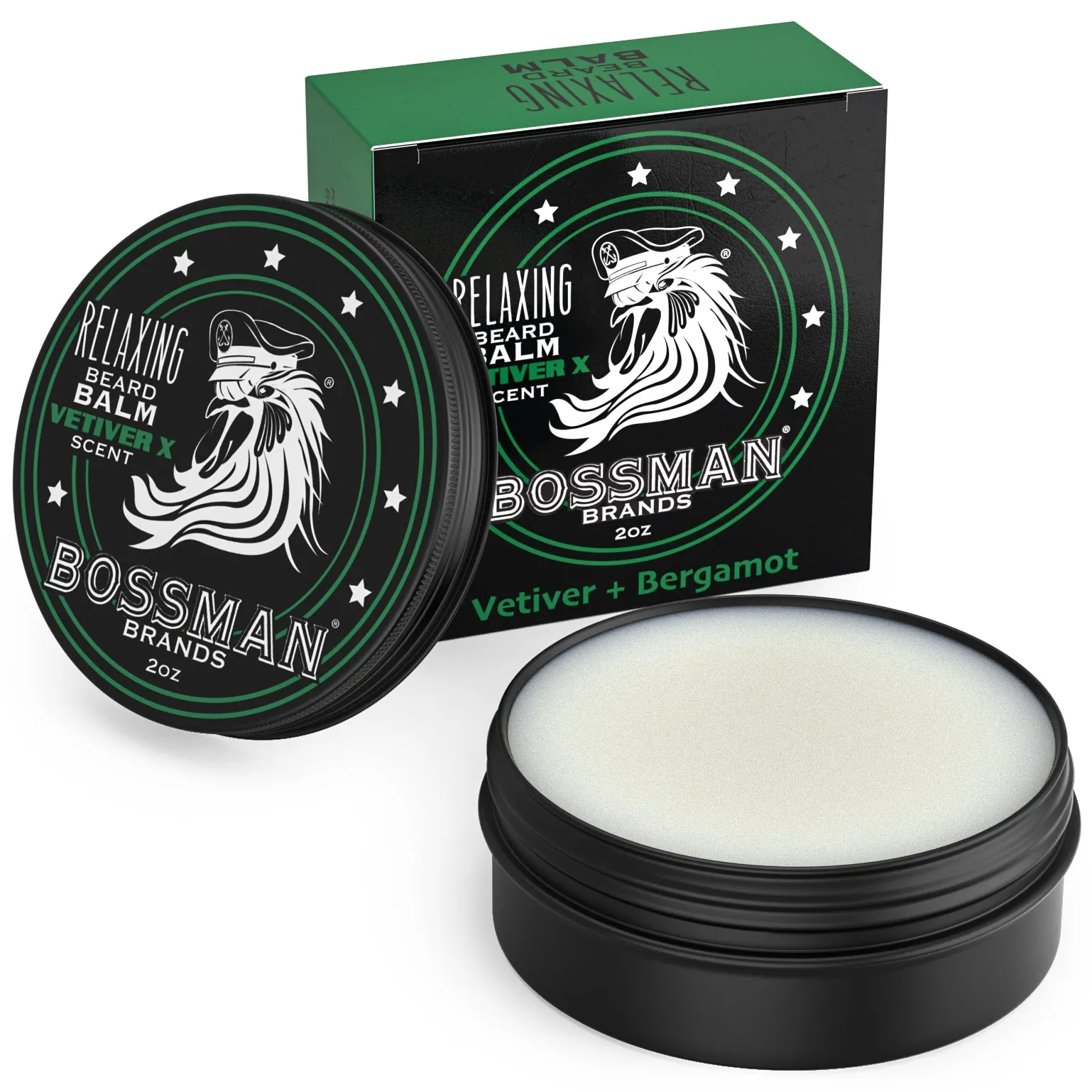 Relaxing Beard Balm - 6 Pack (Magic, Stagecoach, Hammer, Gold, Vetiver)
