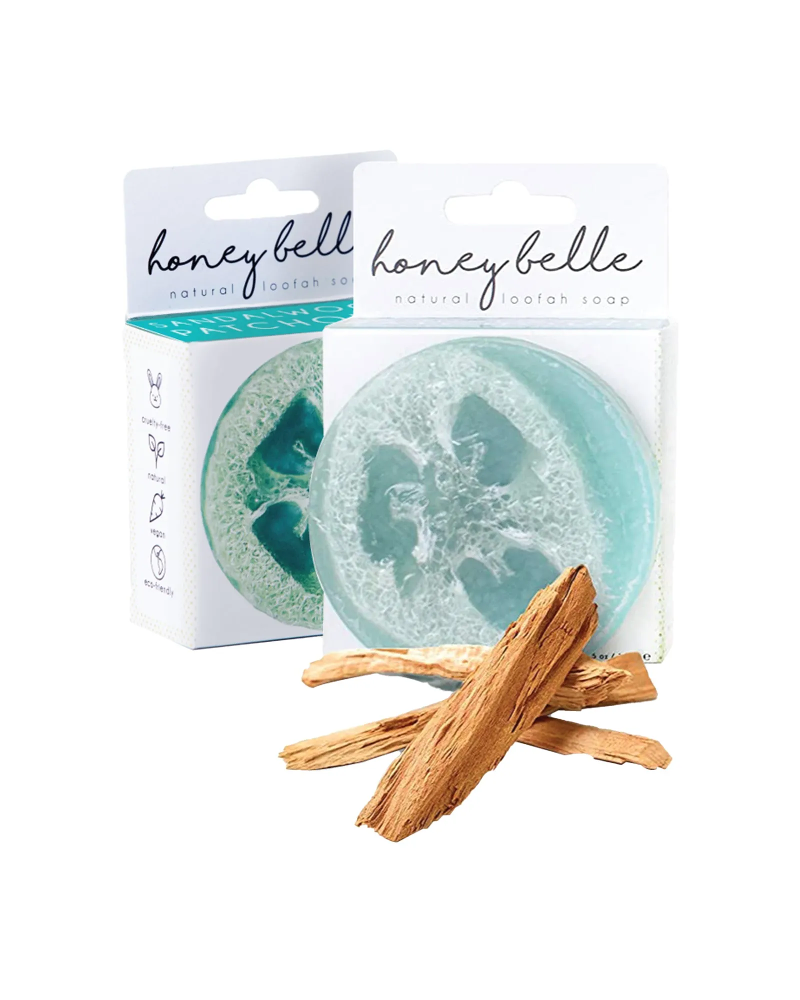 Sandalwood Patchouli Loofah Soap