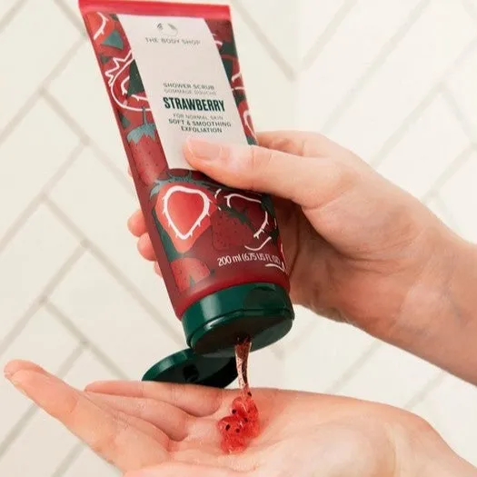 Strawberry Shower Scrub