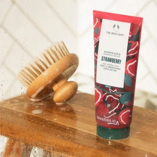 Strawberry Shower Scrub