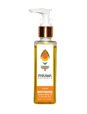 Turmeric Moisturising Hand & Body Oil for Extra Dry Skin