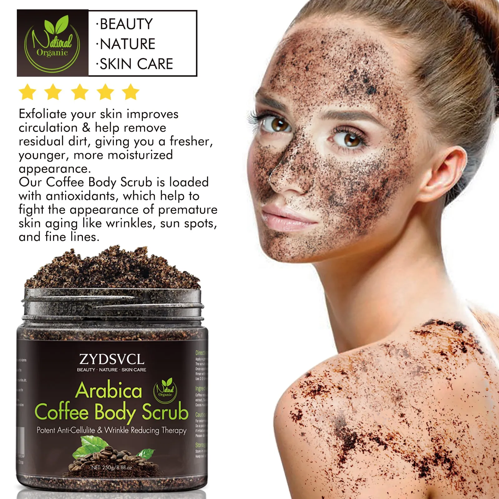 ZYDSVCL body scrubs