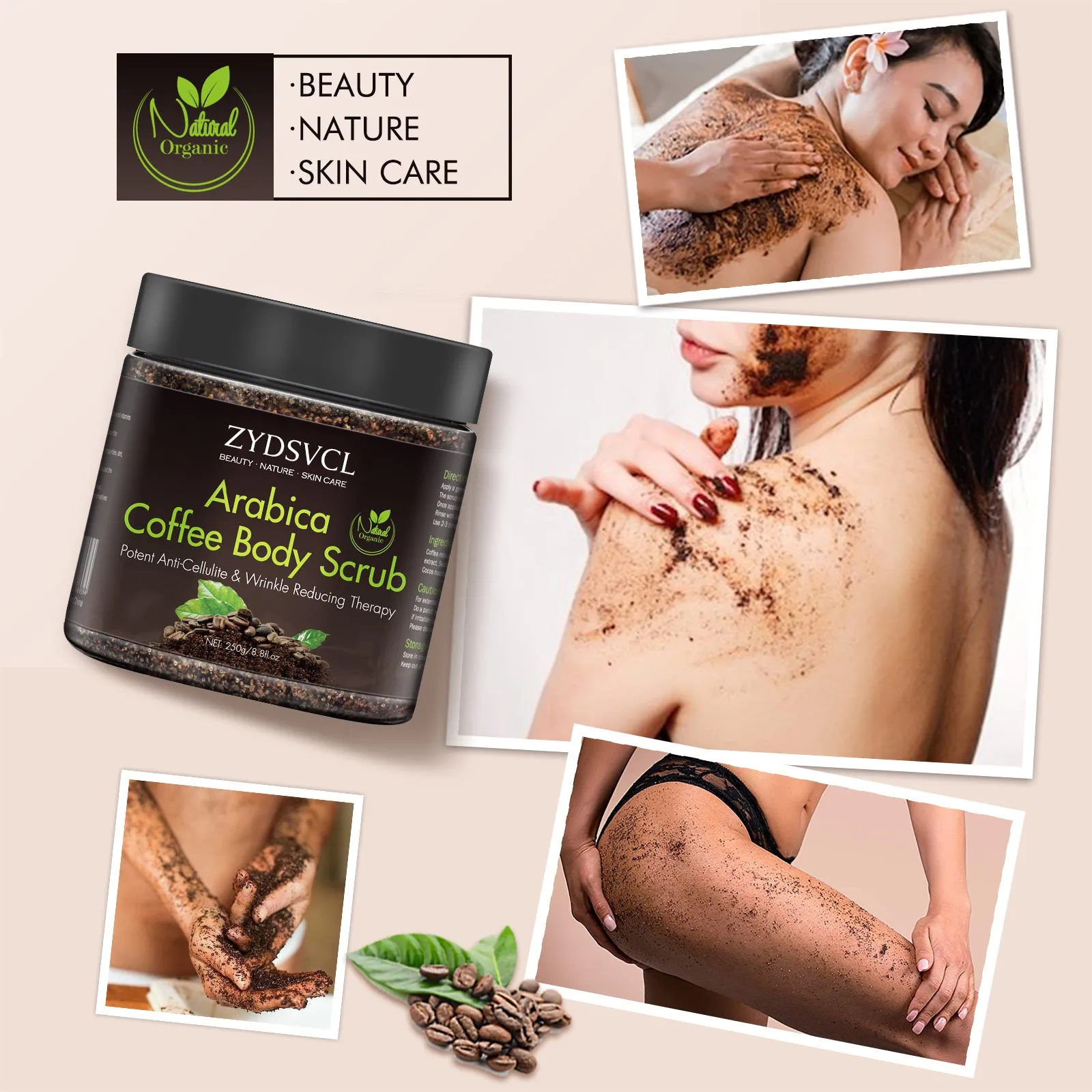 ZYDSVCL body scrubs